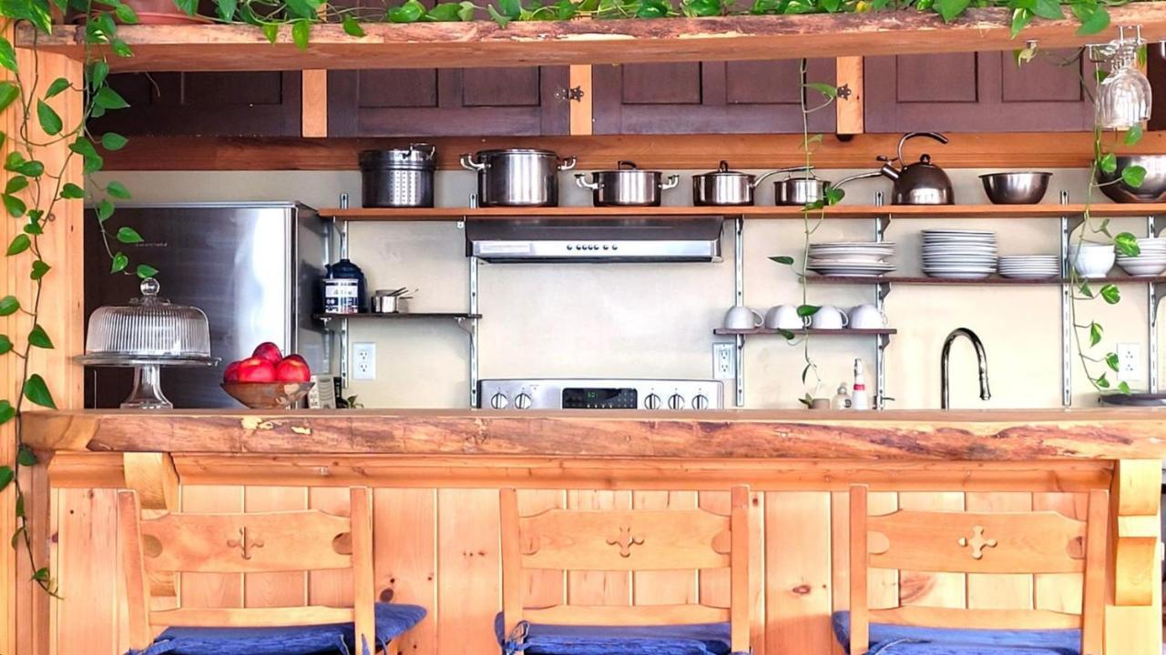 La Vieille Ferme, Ecogite Saint-Fulgence Exteriér fotografie