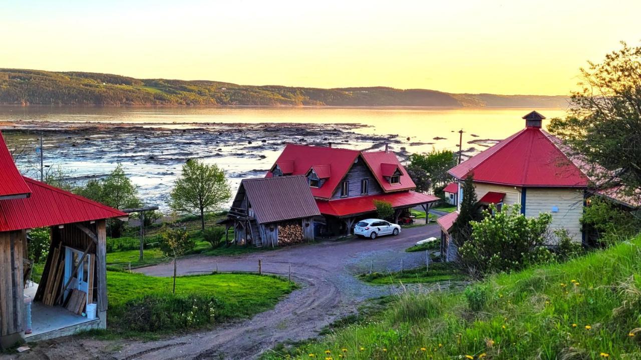 La Vieille Ferme, Ecogite Saint-Fulgence Exteriér fotografie