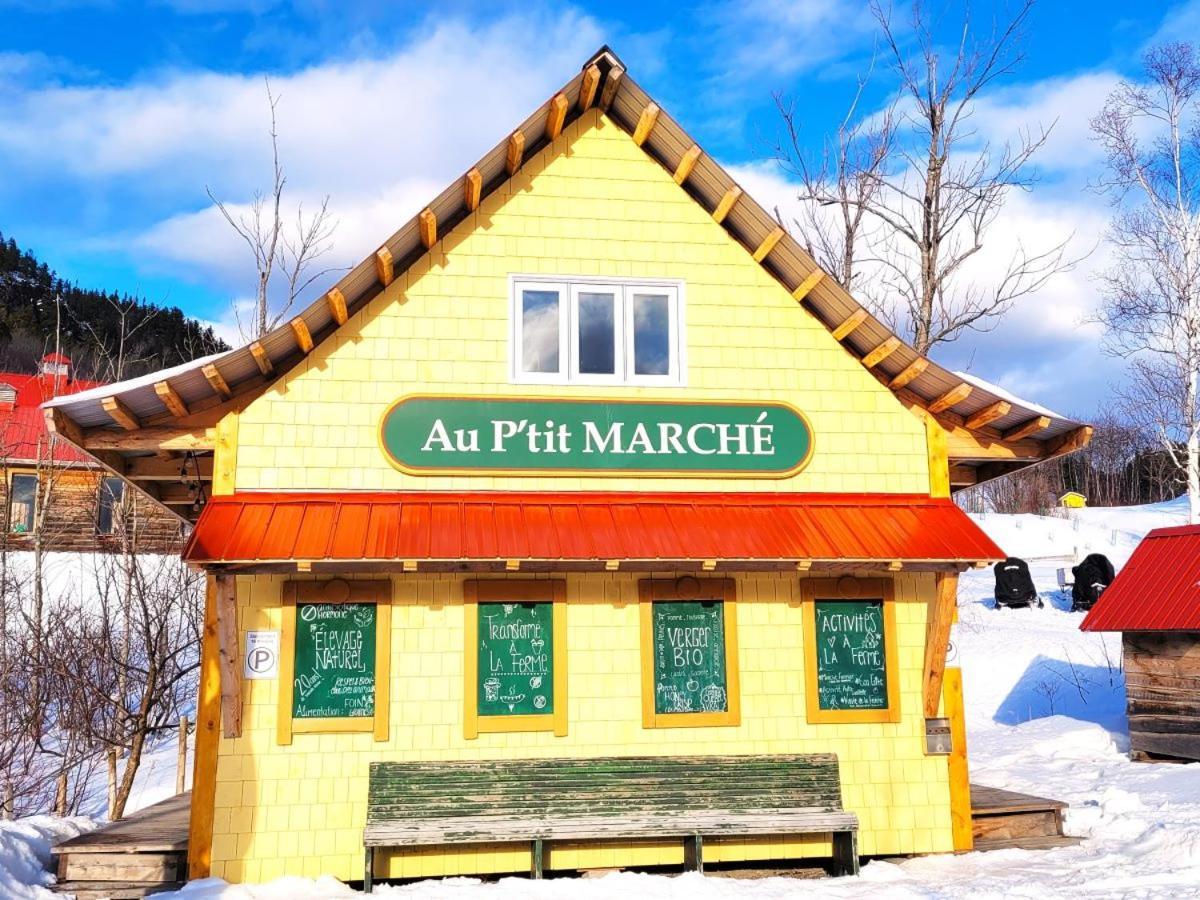 La Vieille Ferme, Ecogite Saint-Fulgence Exteriér fotografie