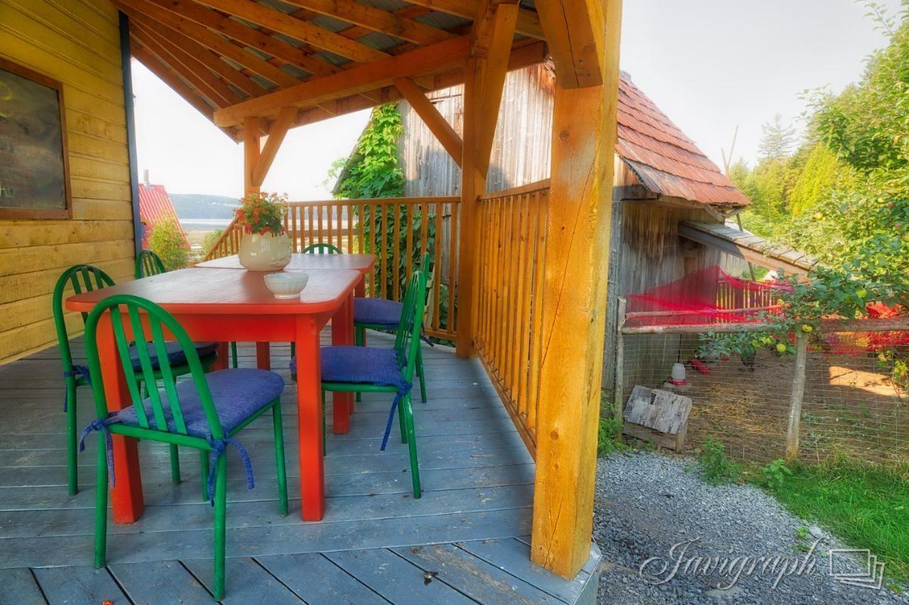La Vieille Ferme, Ecogite Saint-Fulgence Exteriér fotografie